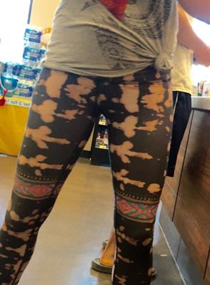 Voyeur leggings de elastano