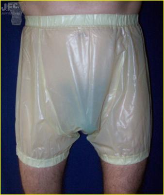 plastic trousers