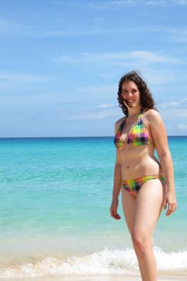 Fille en bikini