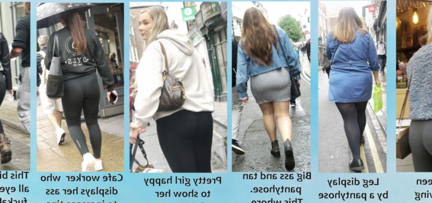 Candid sluts and their asses