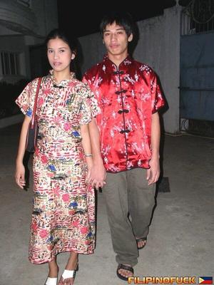 THAI COUPLE DRESSED IN TRADITIONAL DRESS FUCKING HARD