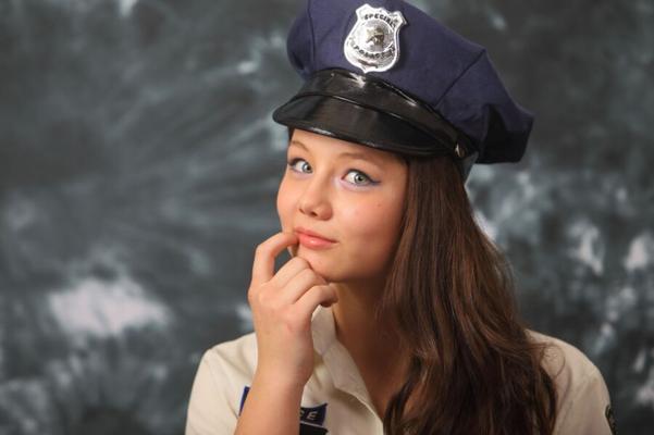 Young Police Cadet