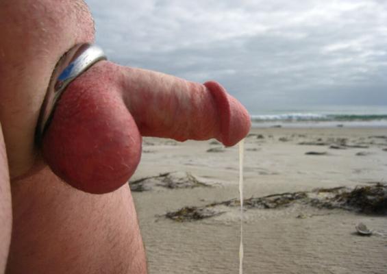 polla semen al aire libre