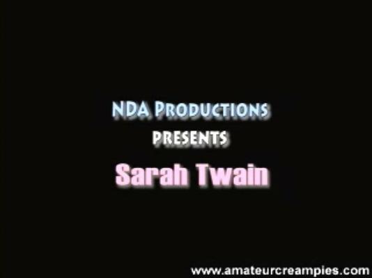 Sarah Twain amateur creampies