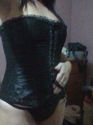 Nouveau corset putain de chaud