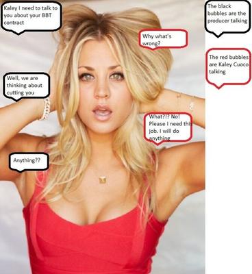 La historia de Kaley Cuoco