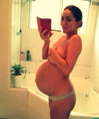 Pregnant Selfie