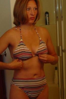 REAL plain wife with saggy tits