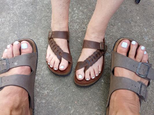 Sandal and cute toes