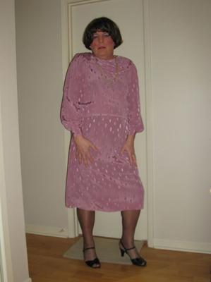 Pinkes Kleid