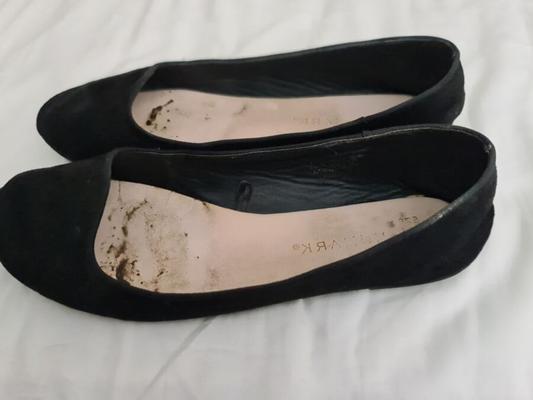 Well worn smelly flats