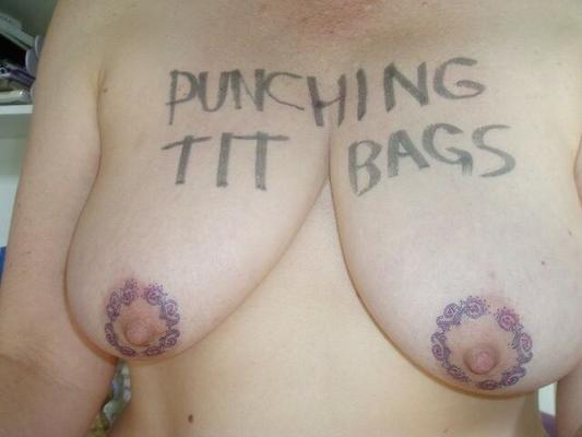 punching bag tits