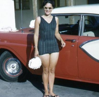 June Vintage retro and polaroids hot babes and cool cars