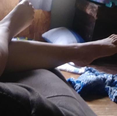 Wifes Legs And Feet, Use Them As Your Cum Magnet