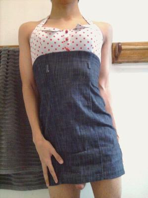 vestido de niña (trampa, mariquita, travesti, femboy) yo