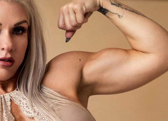 Tonya Simpson! Beautiful Blonde And Muscular!