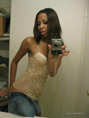 Amateur Selfshot Fille Noire