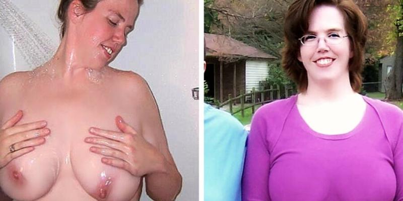 Erstaunliche MILF-Bilder an- und ausgezogen