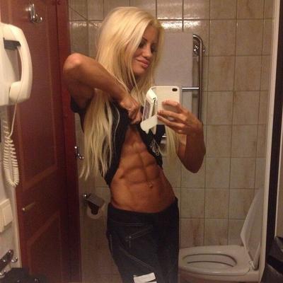 Barbie does Bodybuilding! - Swedish & Shredded Sandra Reiche