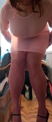 Little more of me....still in pink still love my dildos