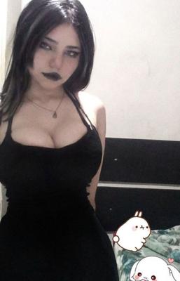 Busty Goth Chick