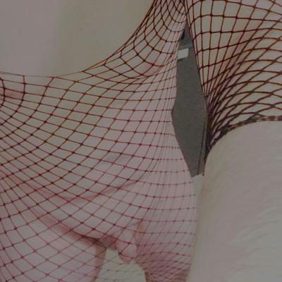 Kayla Caught In A Fishnet