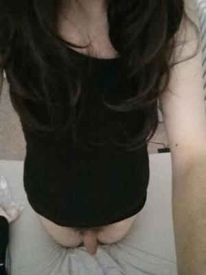 black dress sissy