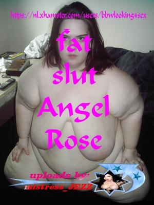 puta gorda ángel rosa