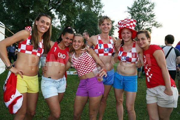 Croatian football fans