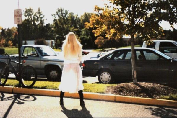 Sheer Upskirts in Public Carpark in Jersey