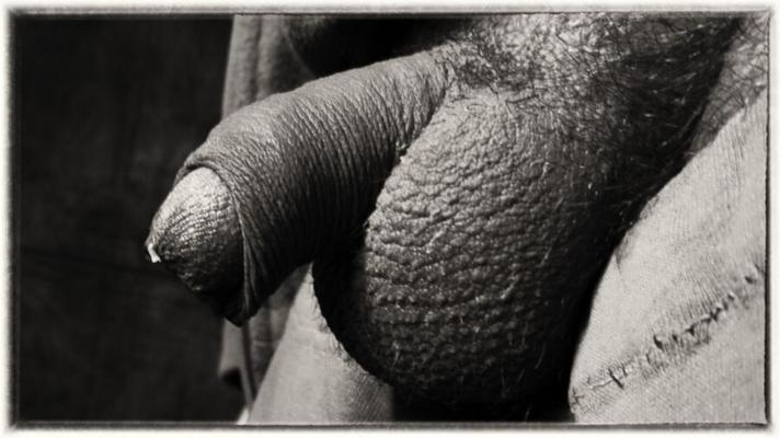 Precum black and white