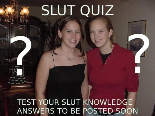 Slut Quiz