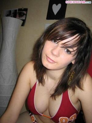 Photos of busty and big tits teen amateur