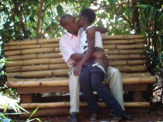 Kenyan Love Bench