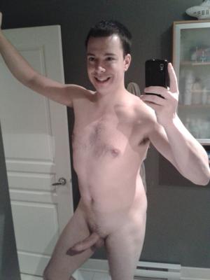 Michael Descamps naked in Montreal, Quebec, Canada