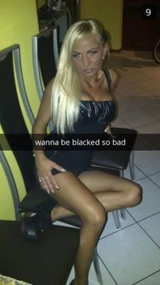 Snapchat salope blanche supplie BBC