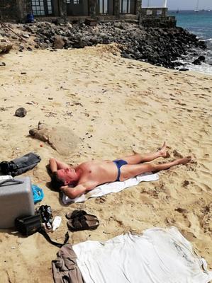 beach of sal, cabo verde