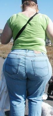 Big Blue - My favorite candid big butts in jeans