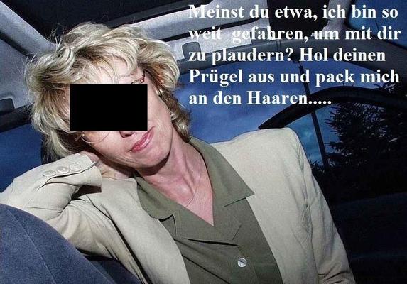 News from a german blonde Teacher slut / german Captions