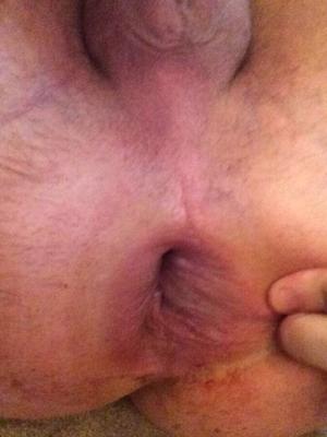 Fucking my sloppy asshole