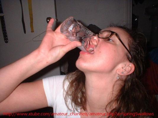 Cum drinking sluts