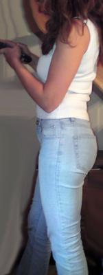 Minha bunda em jeans