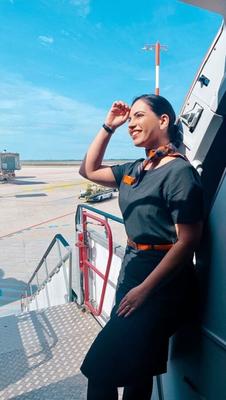 Dutch Brazilian Whore Flight Attendant Gabriela