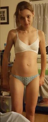 Teen Polish Maja in blue undies