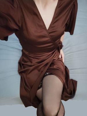 Robe marron