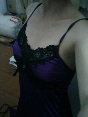 my purple nightdress