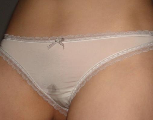 TODAY&#; S  WHITE COTTON PANTIES