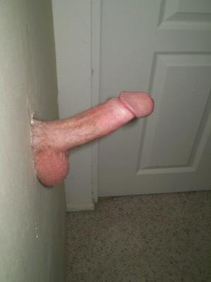 Polla en el Gloryhole