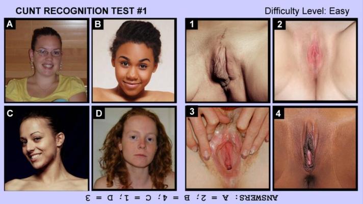 Cunt Recognition - Test Yourself!