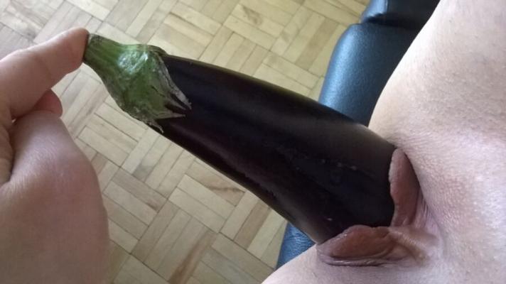 Aubergine in meinem Kopf